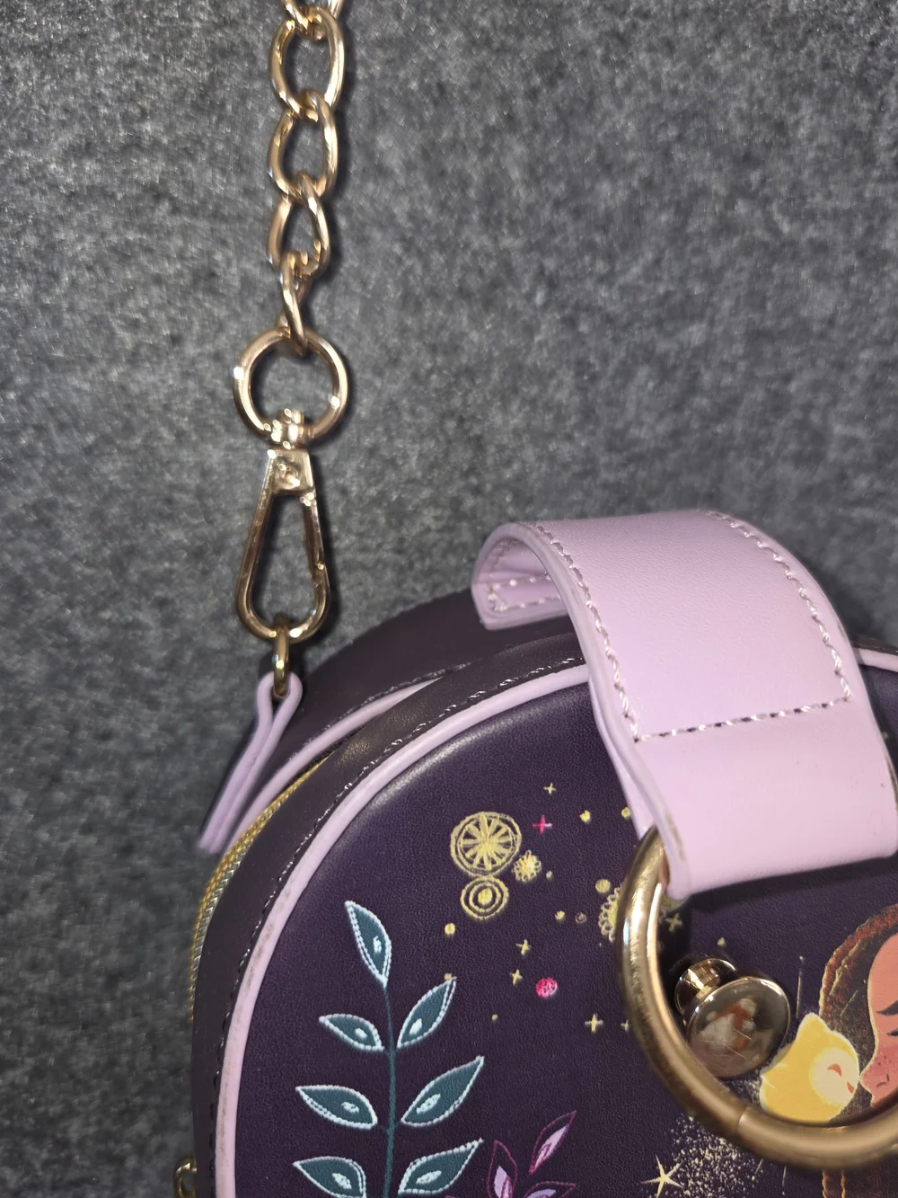 Enchanting crossbody bag features Asha from Disney's 'Wish' animated film,